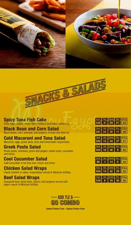 Fitchen delivery menu